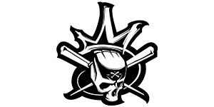 logo old skulls